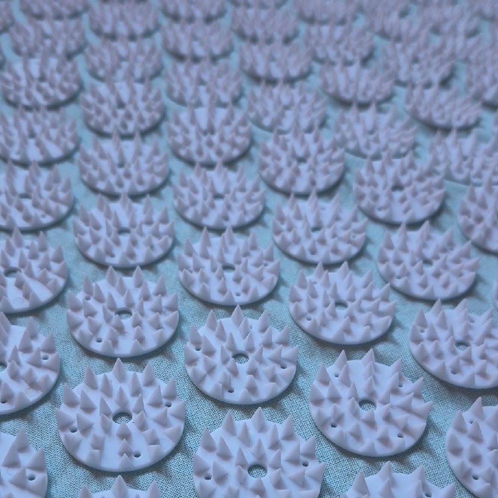 Caring Mill Acupressure Mat in Soft Blue with Carrying/Storage Bag - Picture 7 of 8